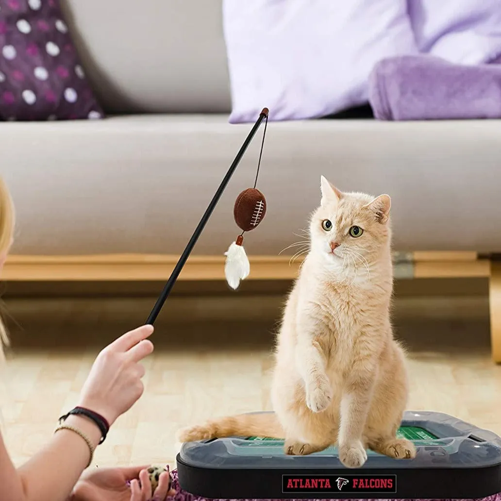 Atlanta Falcons Football Cat Scratcher Toy