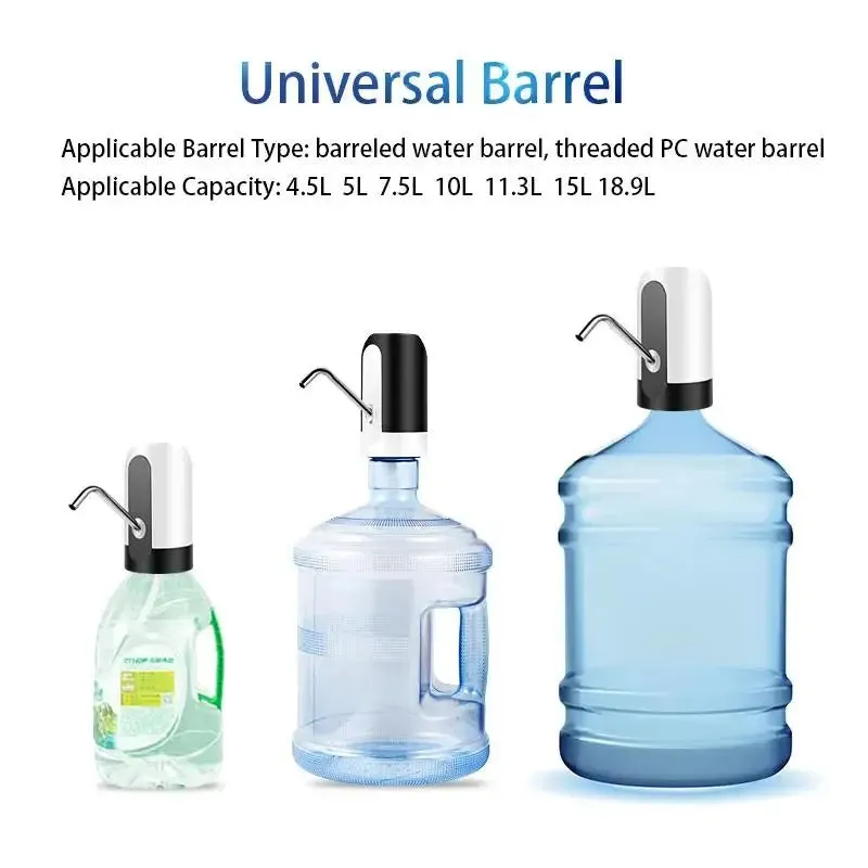 Automatic Electric Water Dispenser Pump Bottle