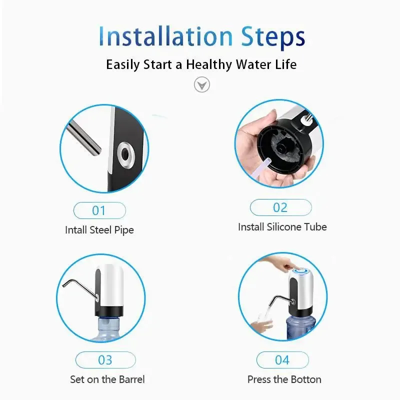 Automatic Electric Water Dispenser Pump Bottle