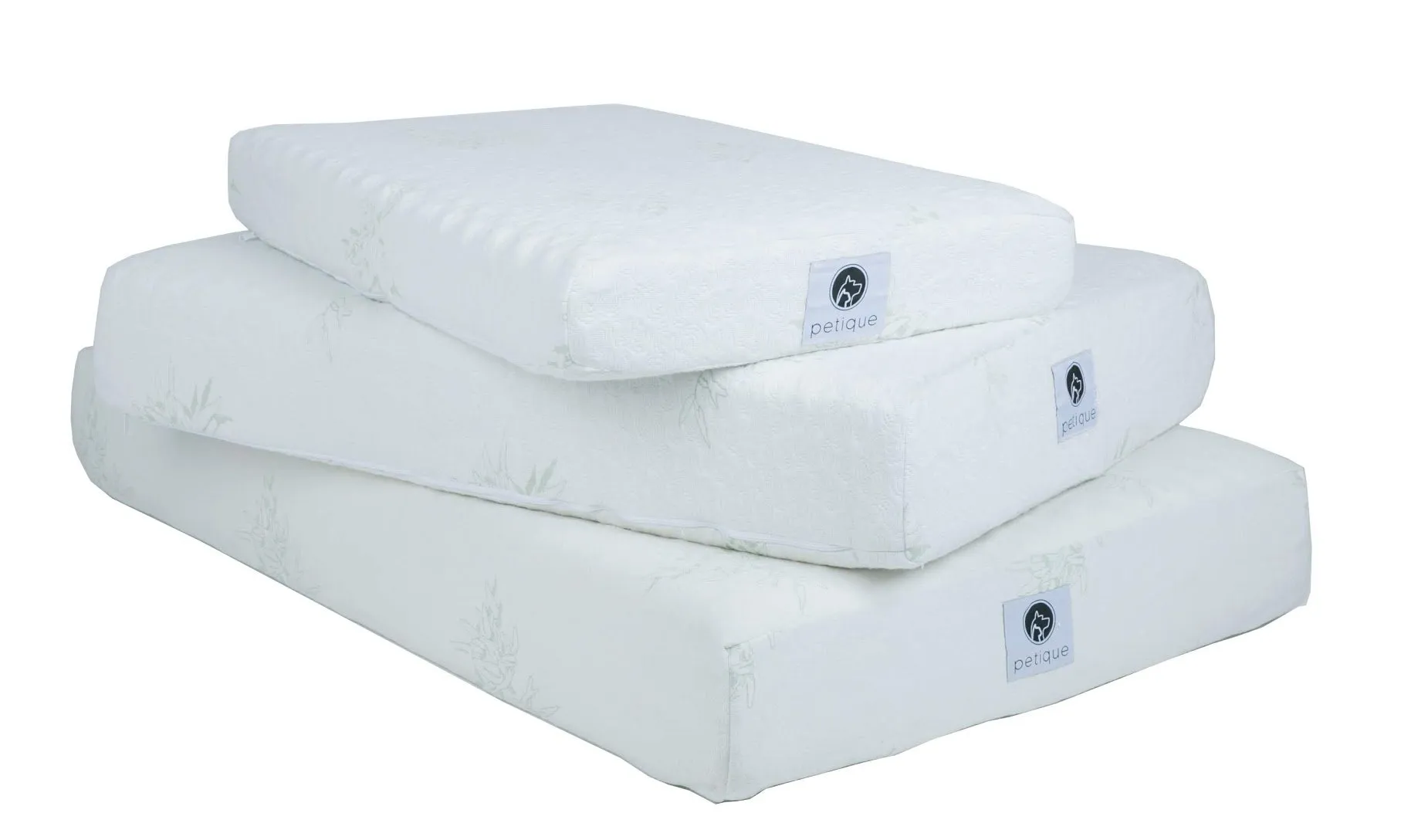 Bamboo Memory Foam Pet Bed WITH HEMP COVER