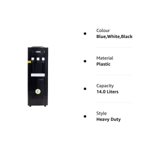 Blue Star BWD3FMCGA-B Water Dispenser Without  Refrigerator  Black Color
