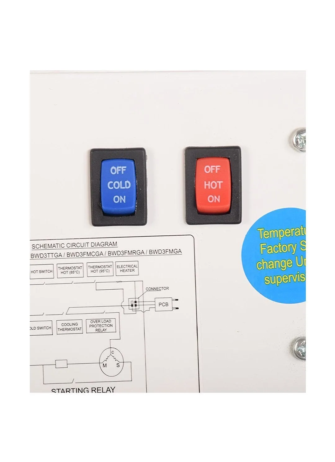 Blue Star BWD3FMCGA Hot,Cold & Normal Floor Standing Without Cooling Cabinet Water Dispenser