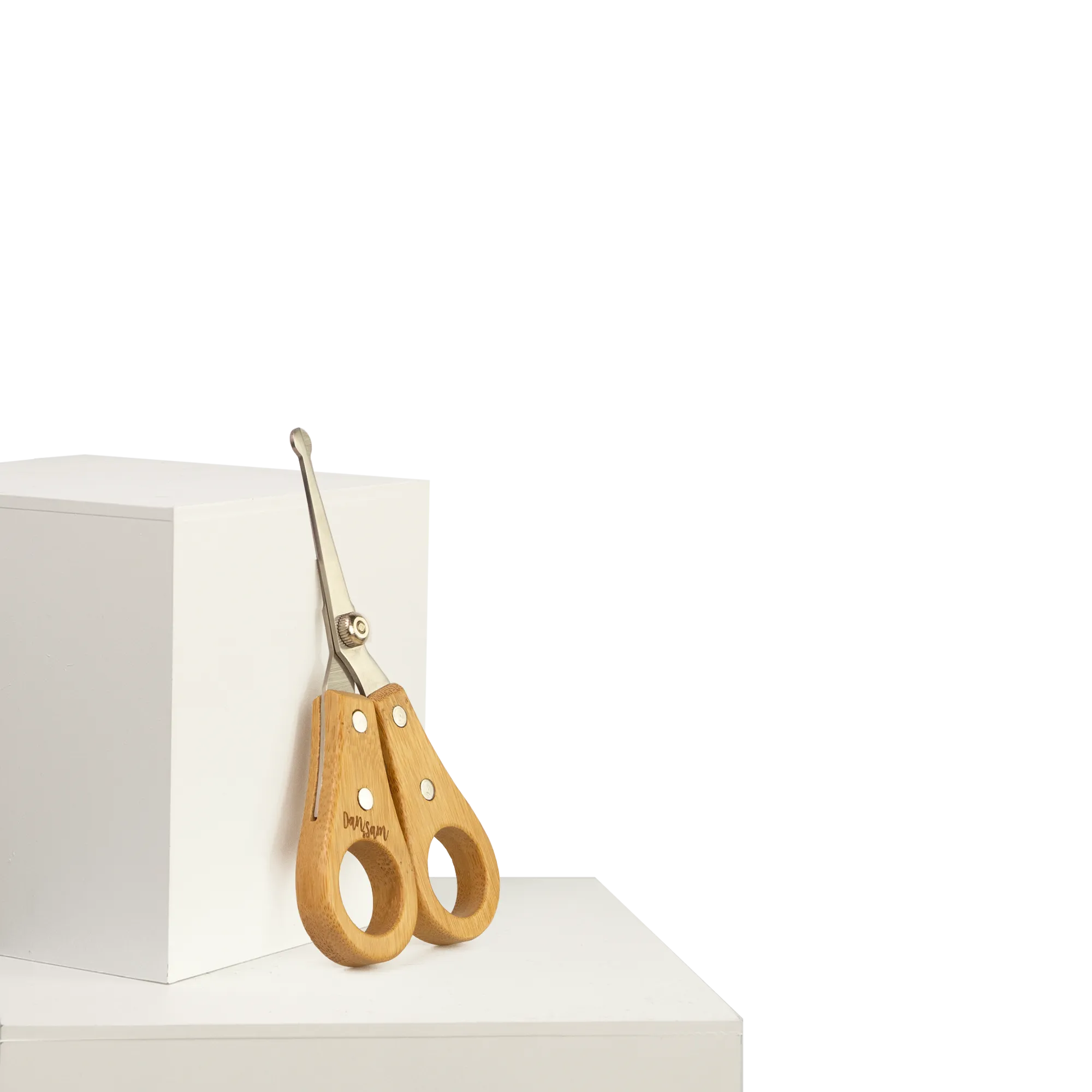 Dan & Sam - Bamboo Round Tip Trimming Scissors