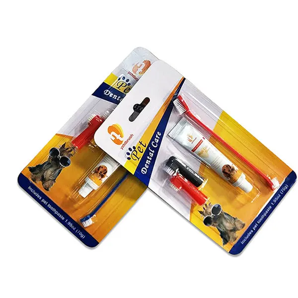 Dog Toothbrush & Toothpaste Set