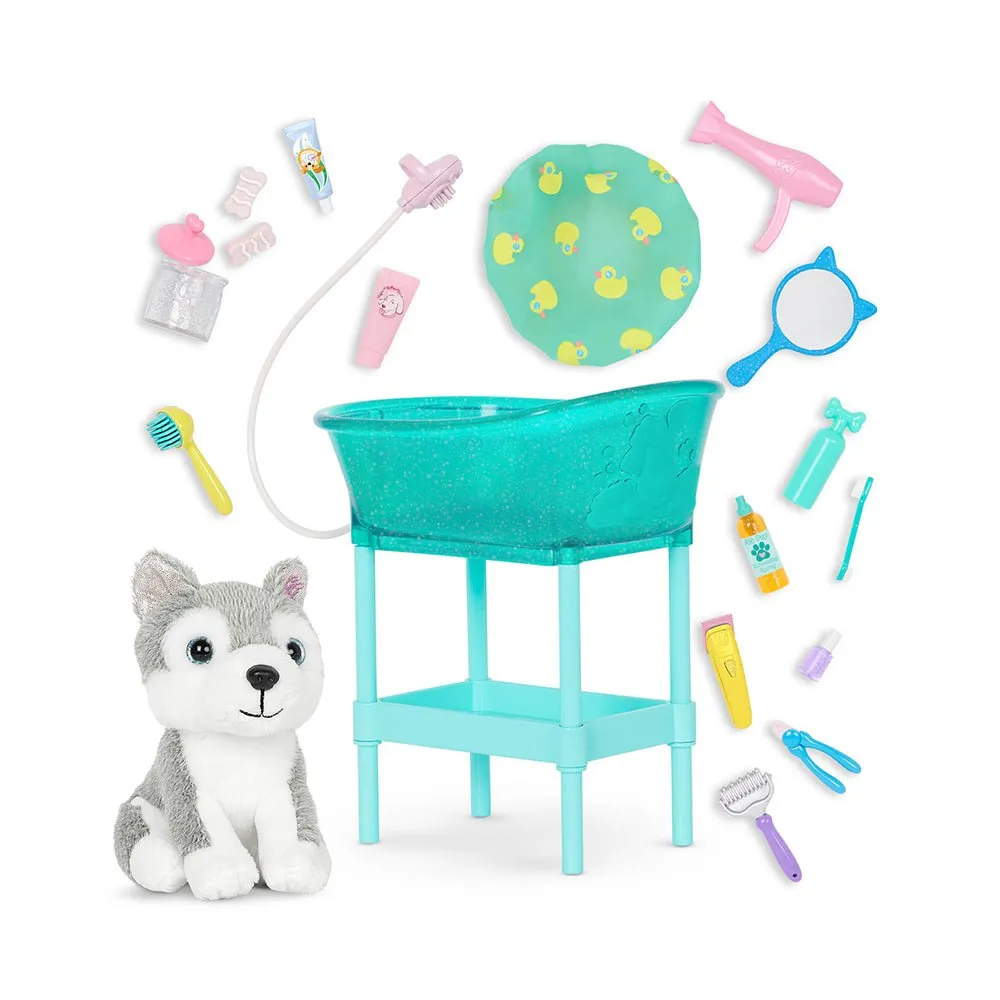 Glitter Girls Pup Grooming Cart Set