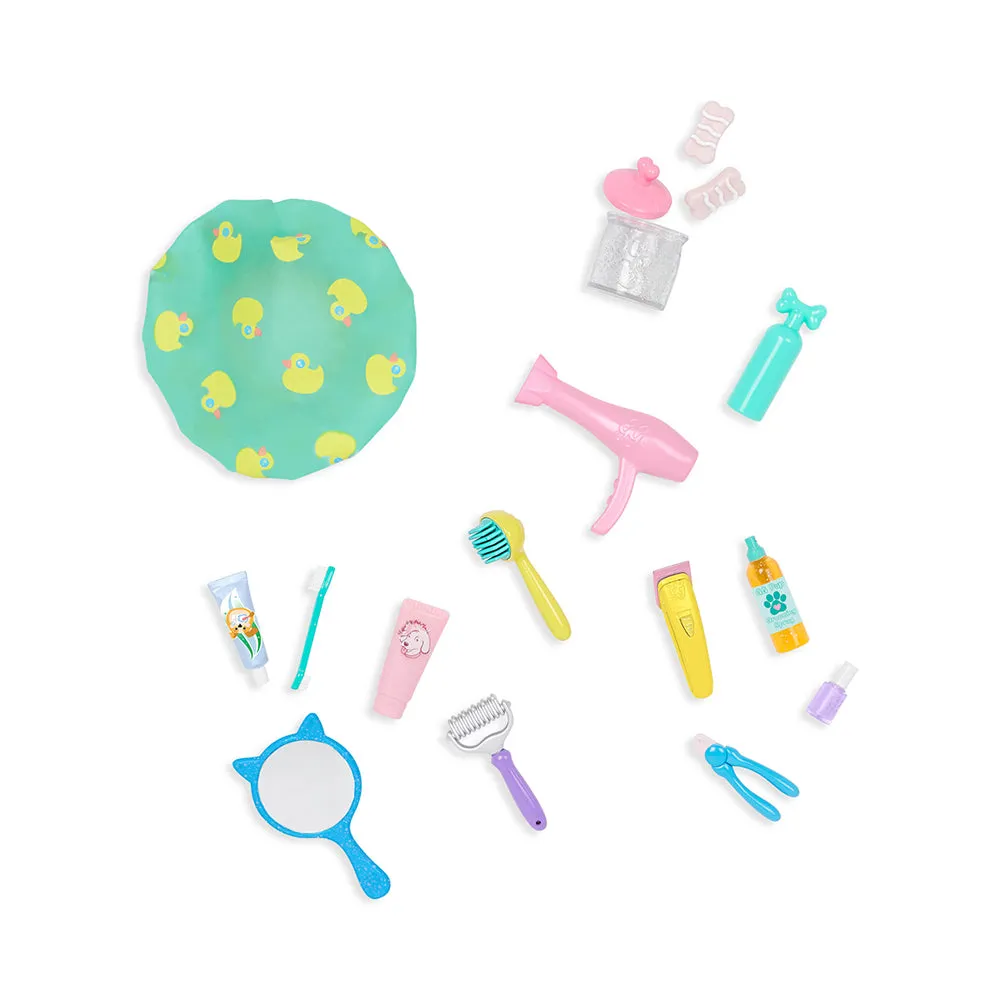 Glitter Girls Pup Grooming Cart Set