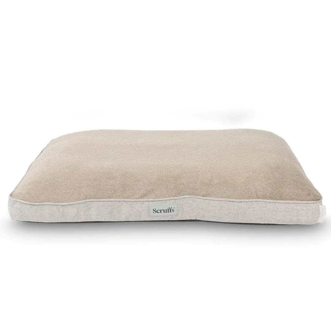 Harvard Memory Foam Mattress Dog Bed - Pearl Grey