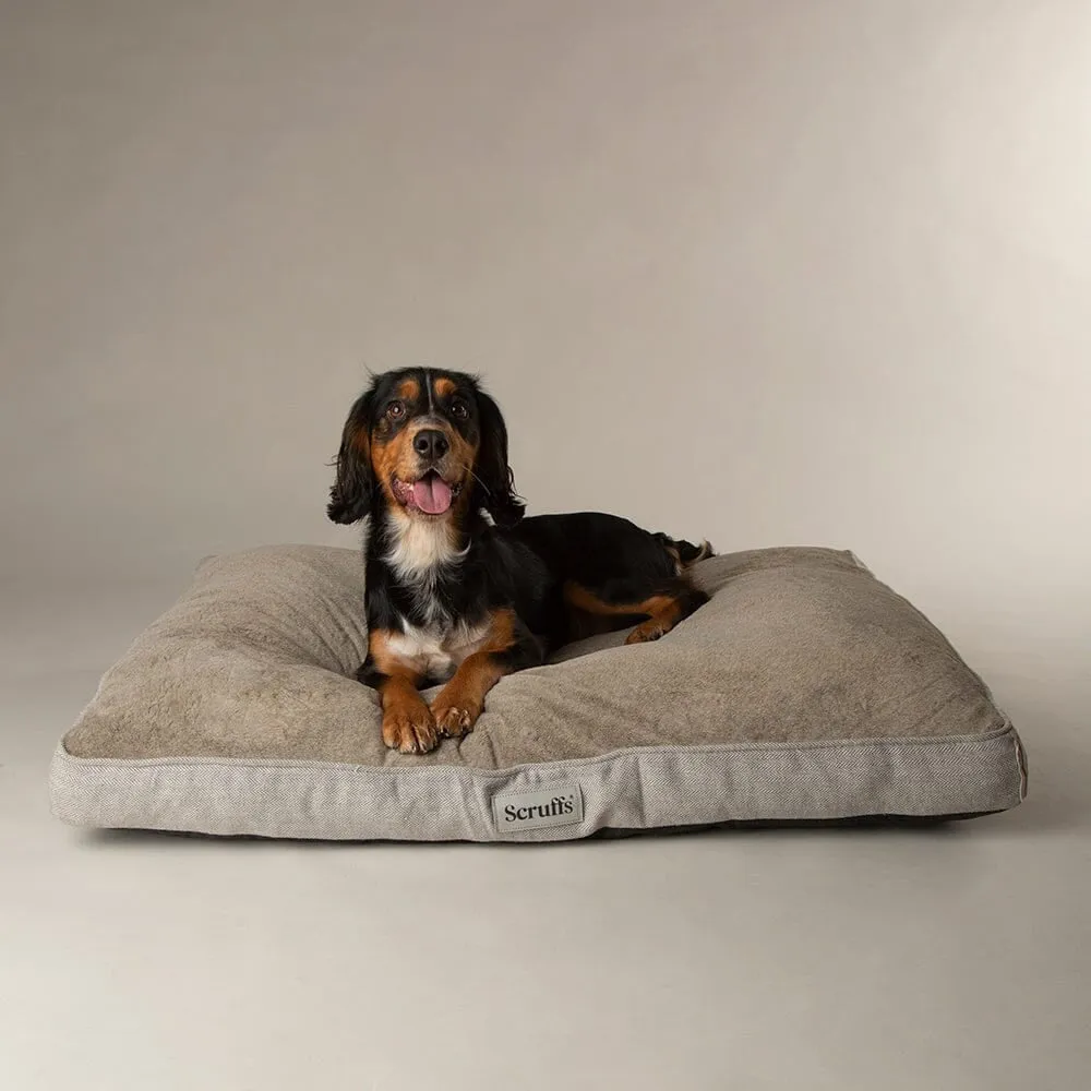 Harvard Memory Foam Mattress Dog Bed - Pearl Grey
