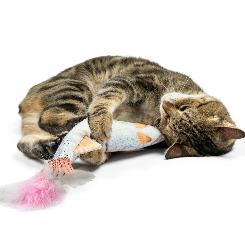 Huxley & Kent Rainbow Trout Kicker Cat Toy