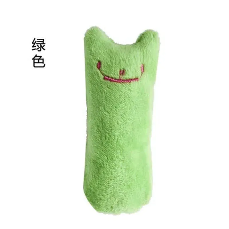 Interactive Catnip Plush Toy for Teeth Grinding & Fun