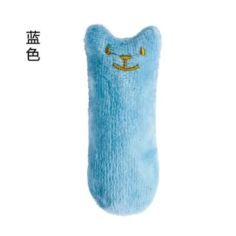 Interactive Catnip Plush Toy for Teeth Grinding & Fun