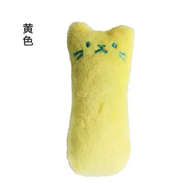 Interactive Catnip Plush Toy for Teeth Grinding & Fun