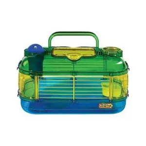 Kaytee® CritterTrail® Carry & Go Travel Habitat for Small Animal Multicolor 12.5 X 8 X 7.5 Inch