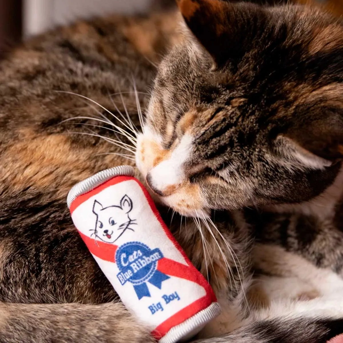 Kittybelles Blue Ribbon Catnip Toy