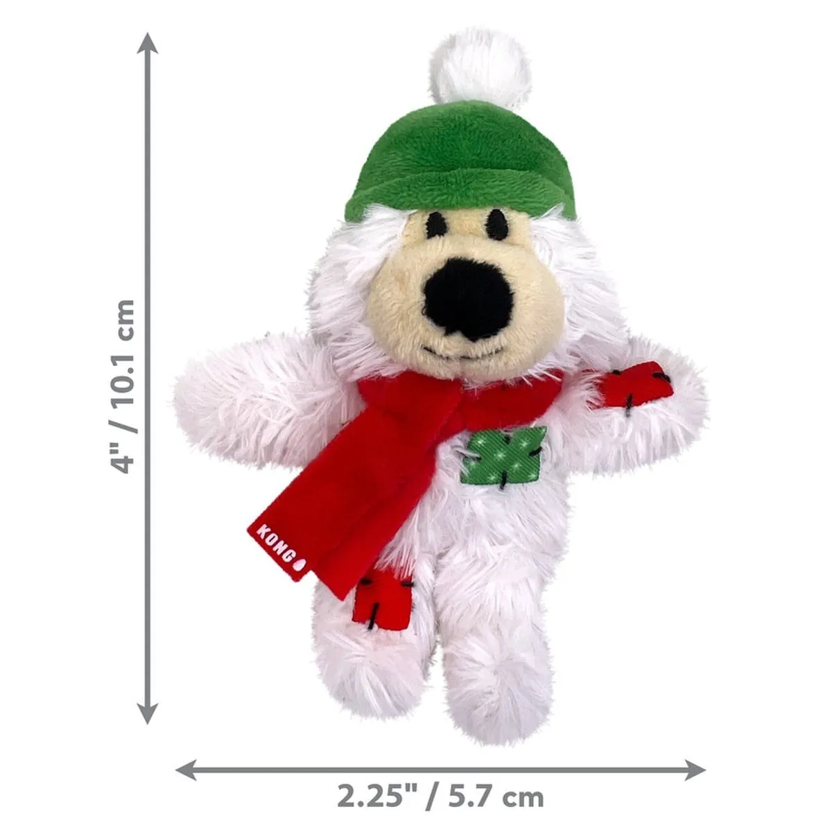 Kong Holiday Cat Softies Bear Cat Toys Assorted