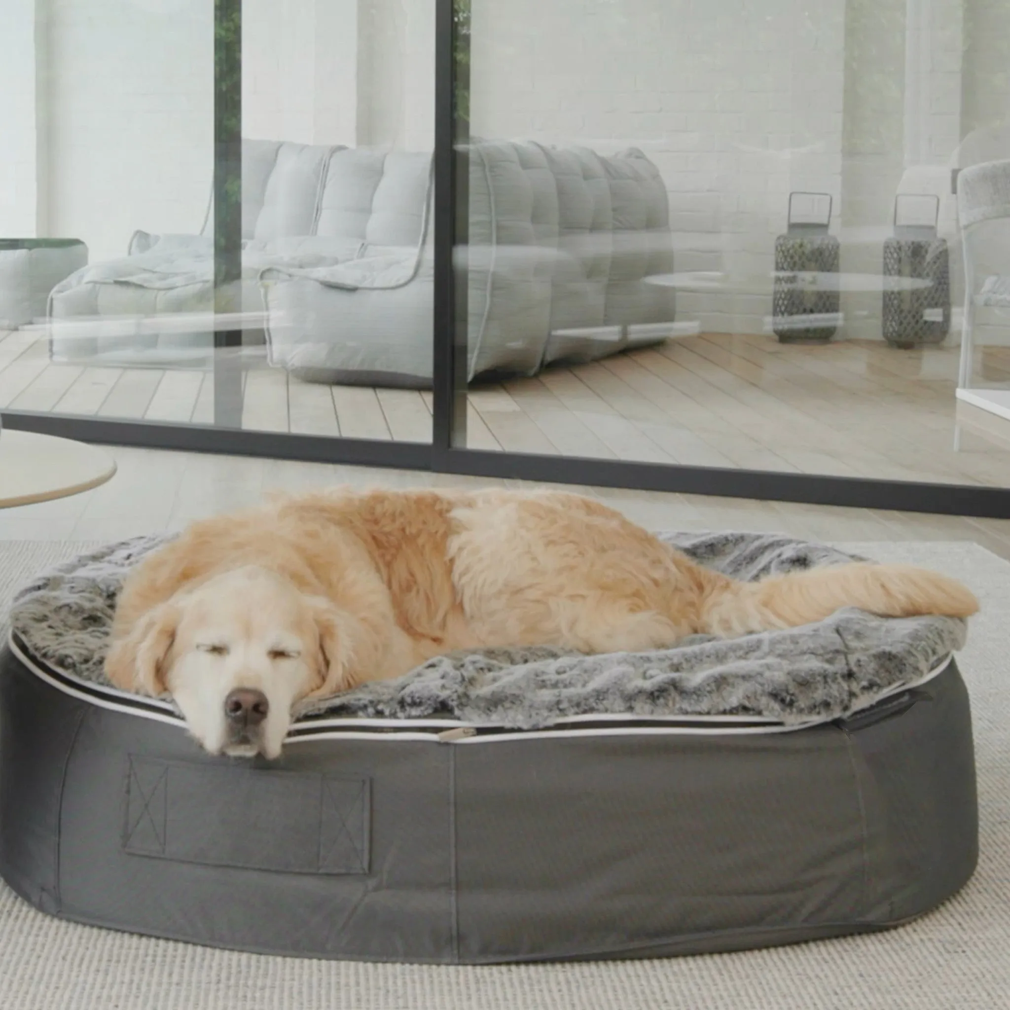 Large Rebound Foam Mattress Dog Bed - Interior/Outdoor