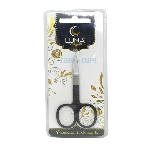 Luna Premium Nail Scissors Curved Lu30061
