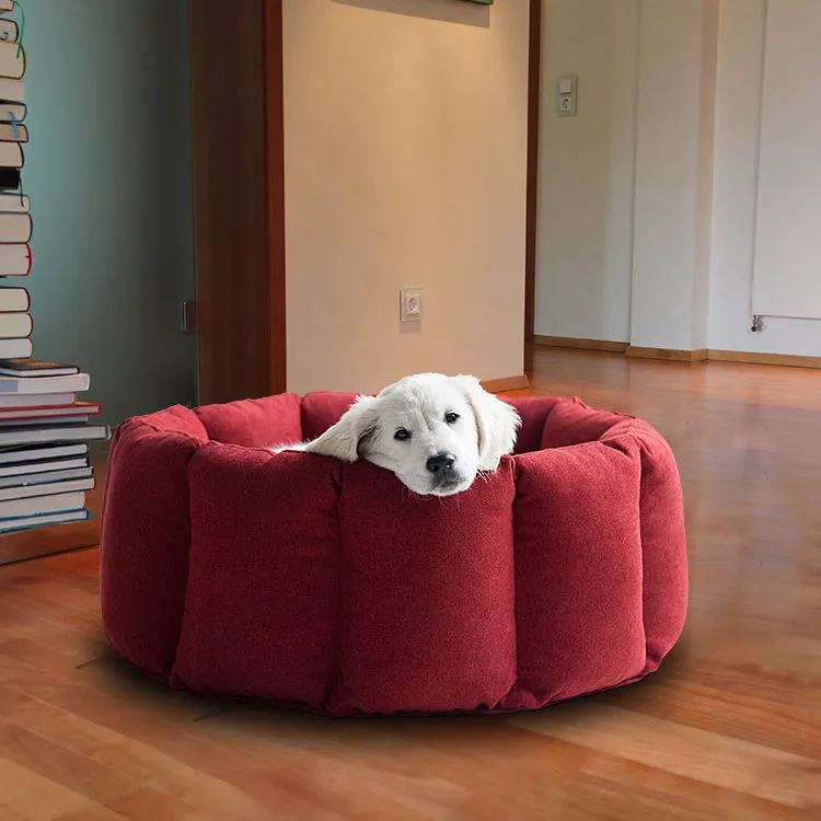 Luxury Bloom Nest Dog Bed