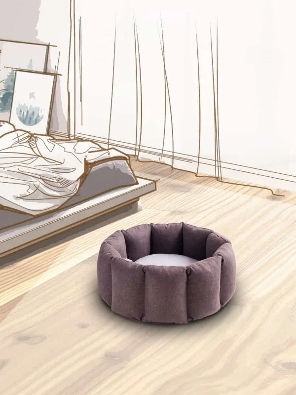 Luxury Bloom Nest Dog Bed