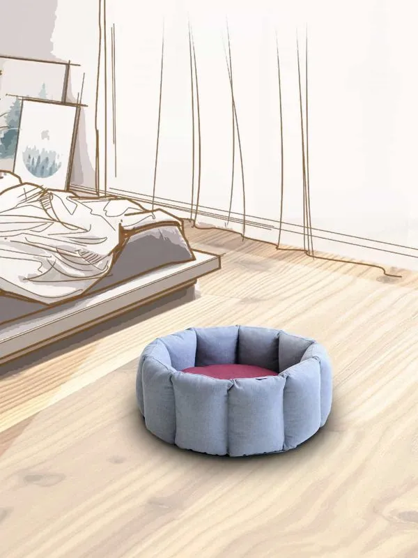 Luxury Bloom Nest Dog Bed