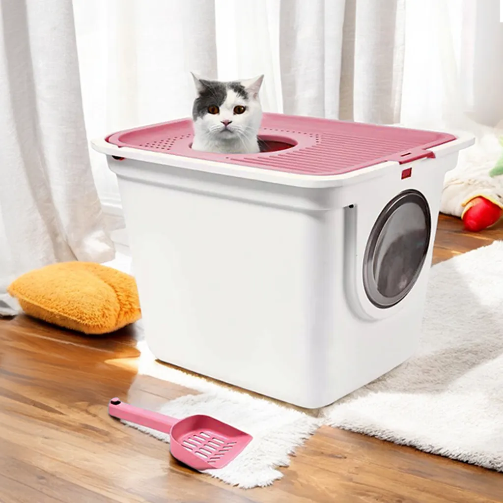 Naomi Cat Smart Paws Litter Box with Shovel