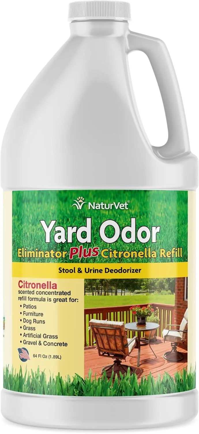 NaturVet Yard Odor Eliminator Plus Citronella Spray