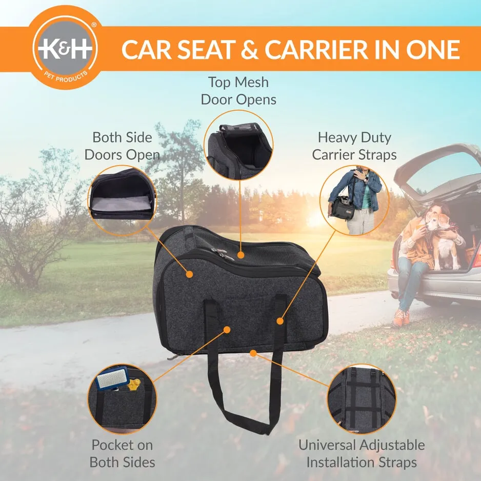 Portable Pet Console Booster Dog Car Seat