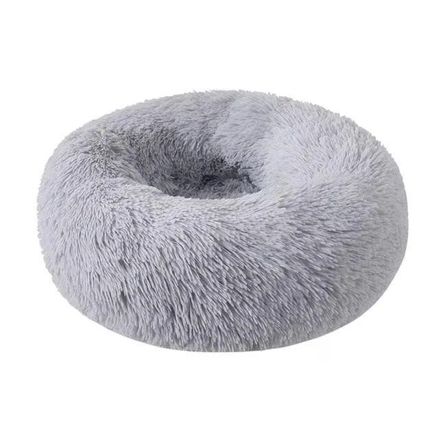Replacement Cover- Soft and Fluffy Plush Calming Pet Bed With Removable Cover