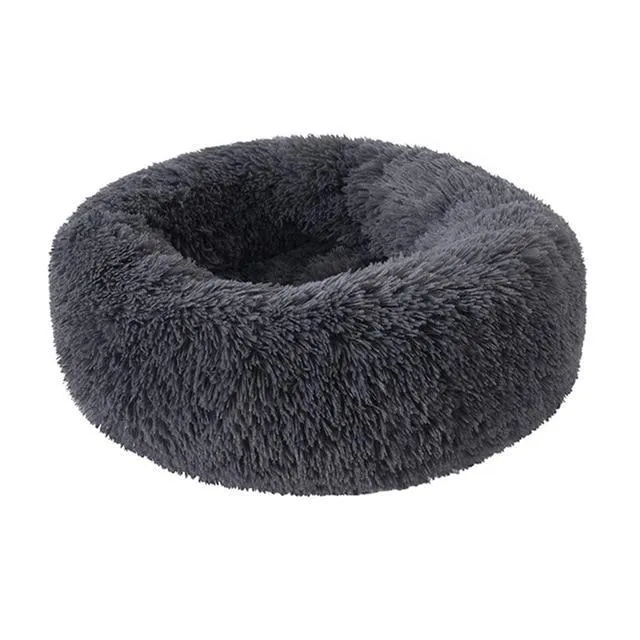 Replacement Cover- Soft and Fluffy Plush Calming Pet Bed With Removable Cover