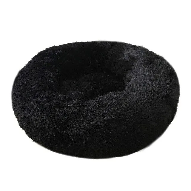 Replacement Cover- Soft and Fluffy Plush Calming Pet Bed With Removable Cover