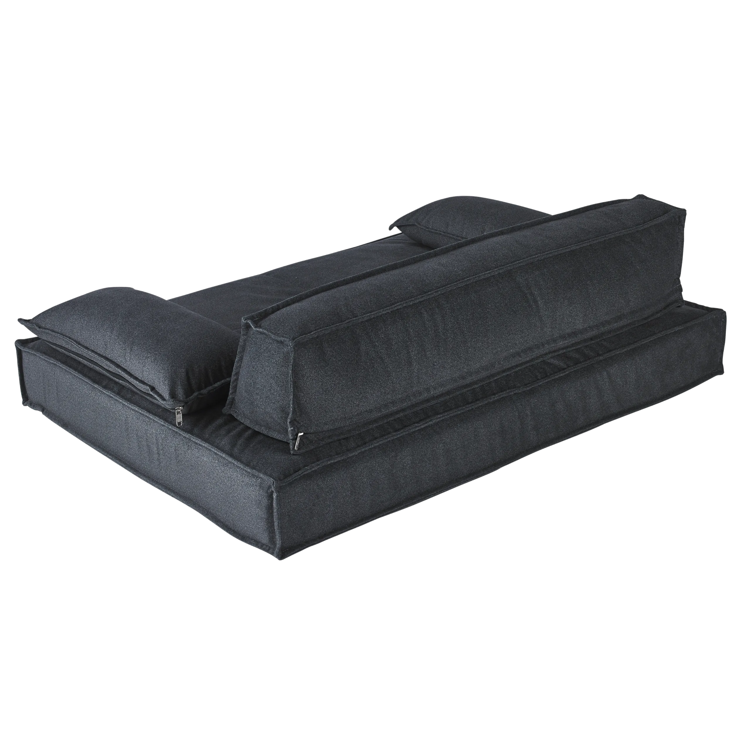 Scandinave Pet Sofa | Flint Flanella Microvelvet