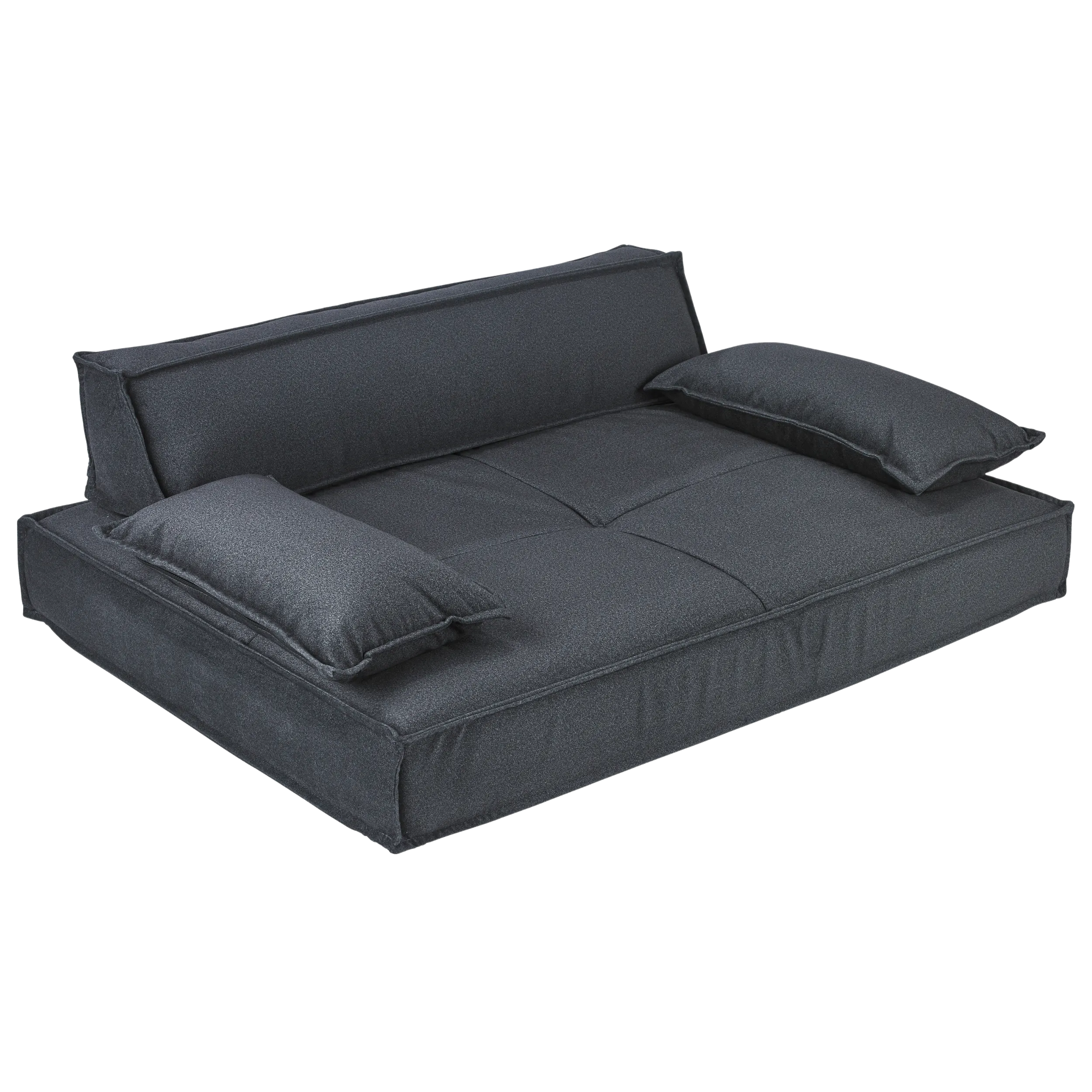 Scandinave Pet Sofa | Flint Flanella Microvelvet