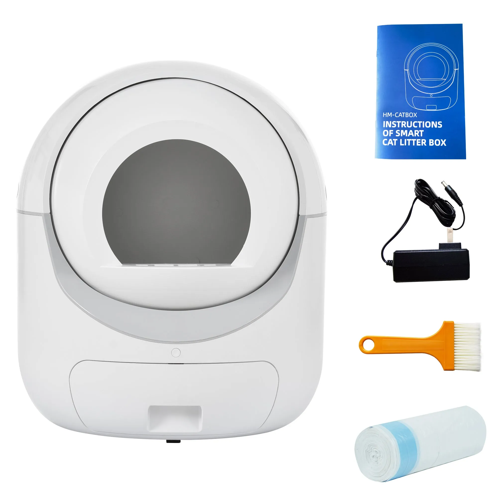 Smart App control Self-Cleaning Automatic Litter Box for Multiple Cats