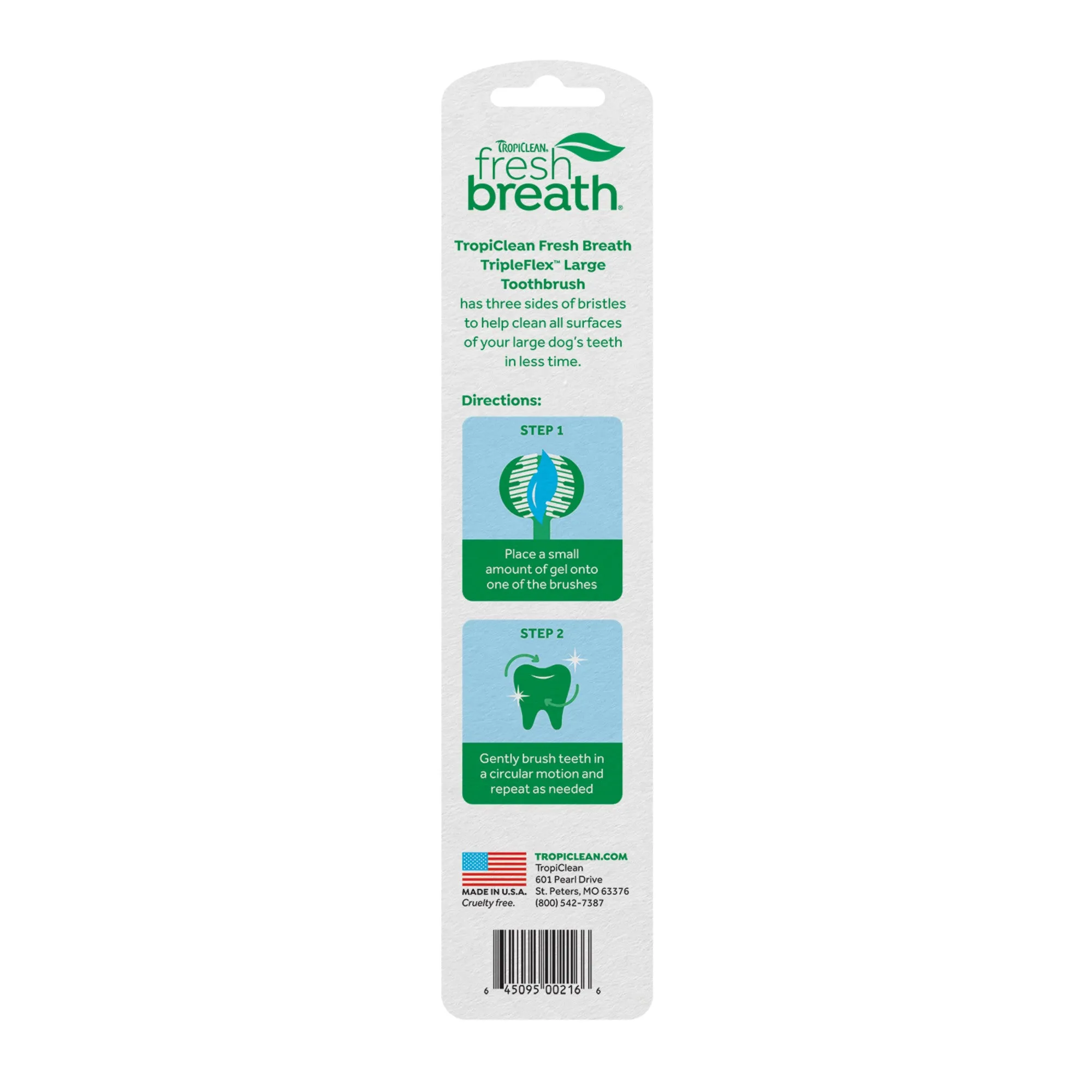 Tropiclean - Triple Flex Toothbrush