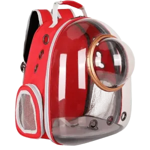 Unique Carrier Backpack for Cats & Small Dogs - Safe & Stylish