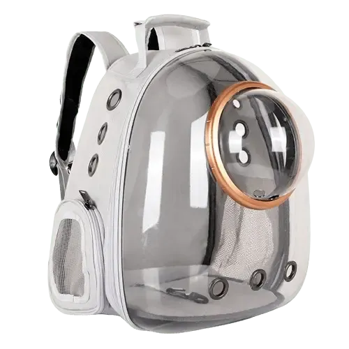 Unique Carrier Backpack for Cats & Small Dogs - Safe & Stylish