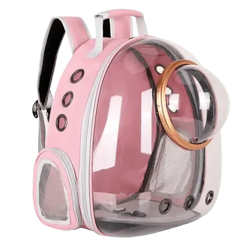 Unique Carrier Backpack for Cats & Small Dogs - Safe & Stylish