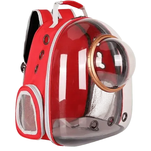 Unique Carrier Backpack for Cats & Small Dogs - Safe & Stylish